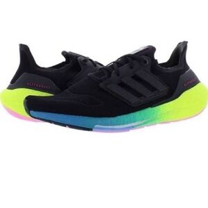 ADIDAS ULTRABOOST 22 BLACK MULTICOLOR - 11.5 - EUC